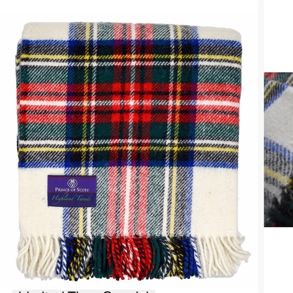 COPY - Prince of Scots
Tartan Tweed Fluffy Throw - Picture 3 of 4